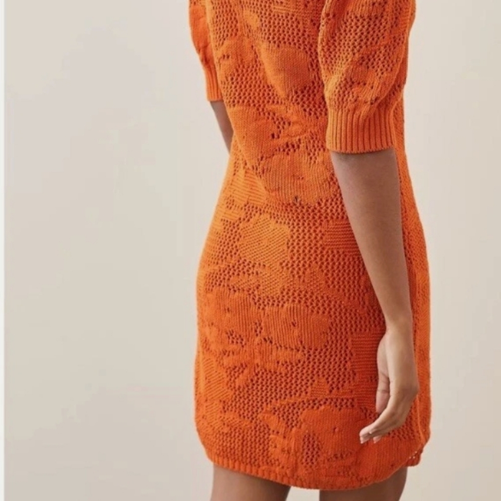 NWT Anthropologie Maeve Pointelle Knit Dress - Size S​ - Picture 3 of 13